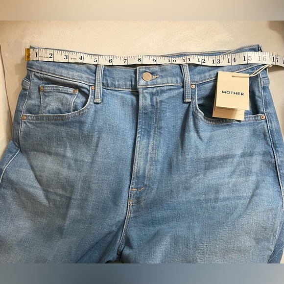 NWT Mother The Rambler Zip Ankle Going Dutch Wash Size 33 - Picture 12 of 13